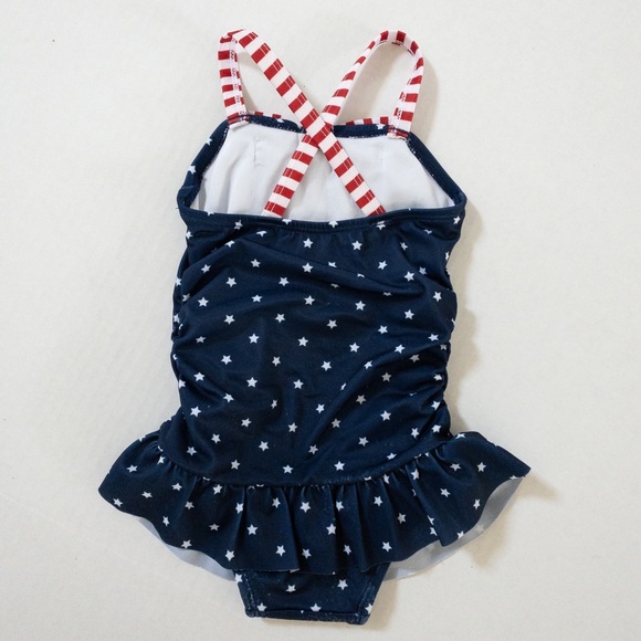 Gymboree Stars and Strips Patriotic Swim Suit - Picture 9 of 9